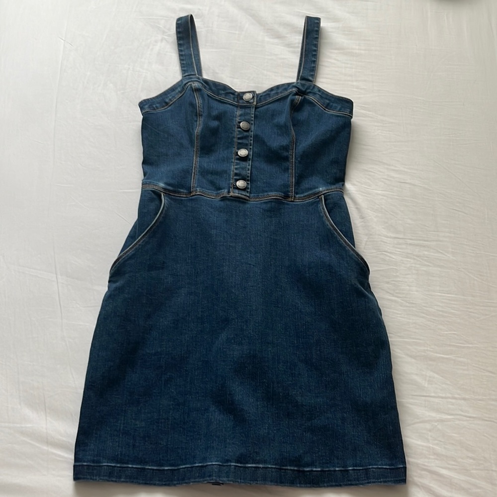 Hollister California Jean Overall Dress